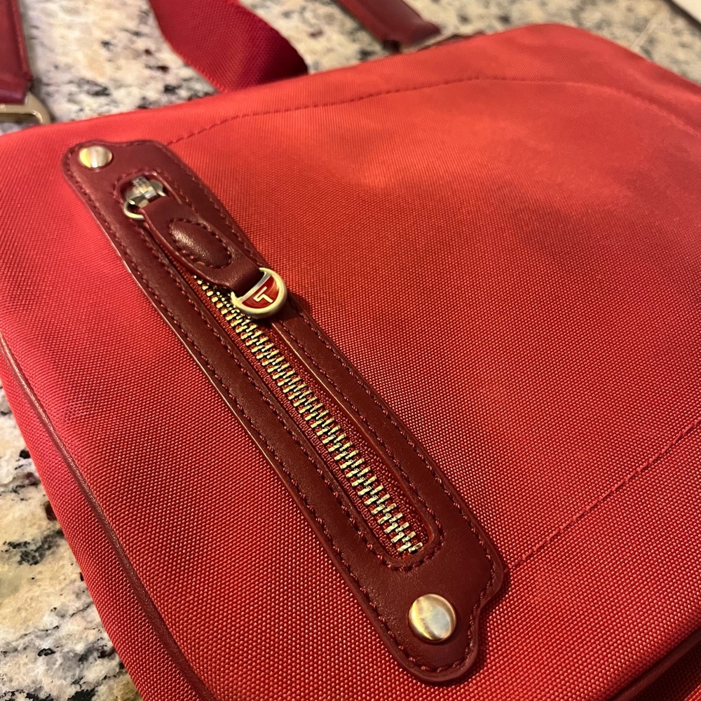 Tumi Vibrant Red Crossbody Bag - Picture 5 of 14